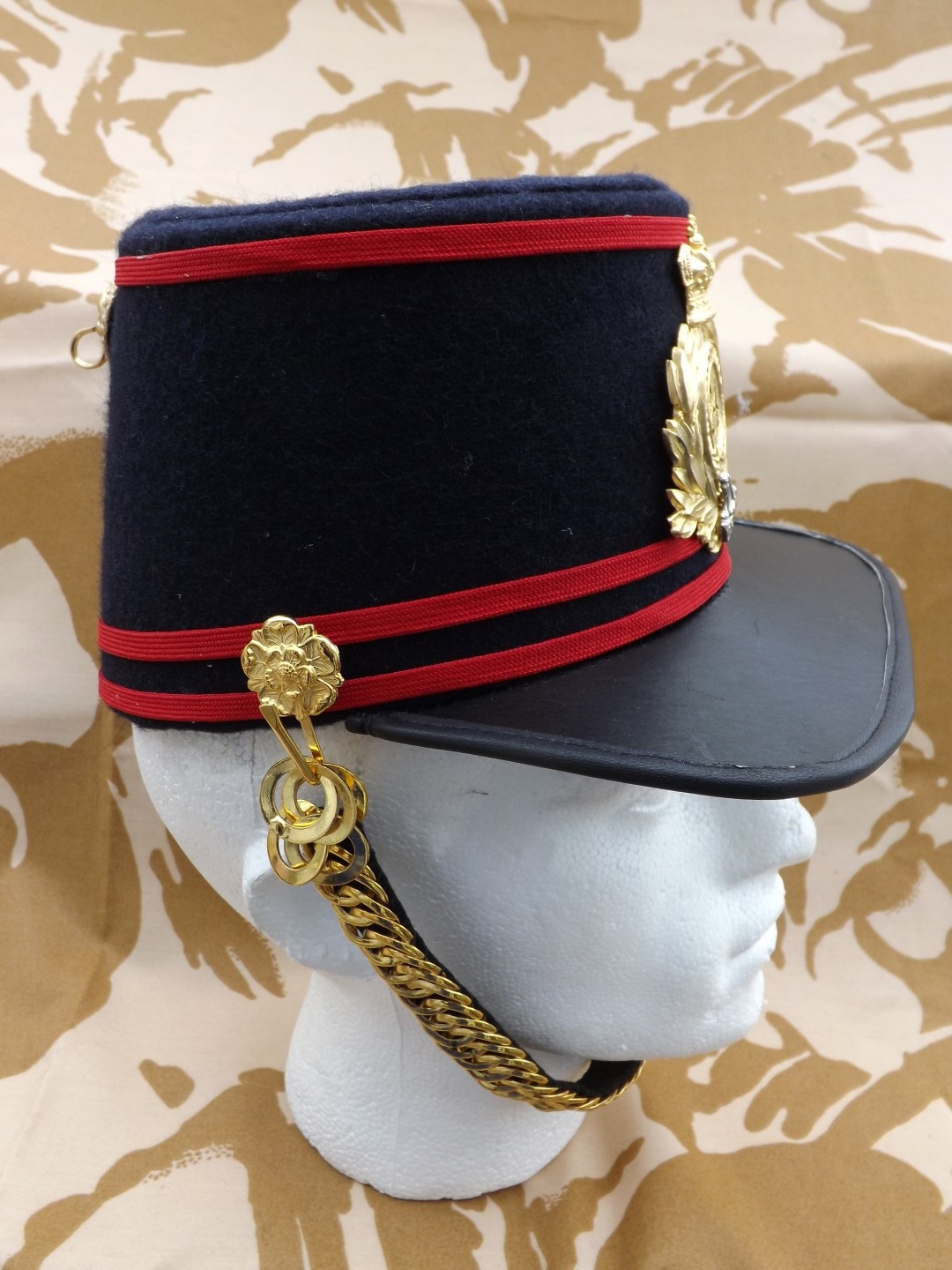 1868 Last Pattern Shako OR 003.JPG